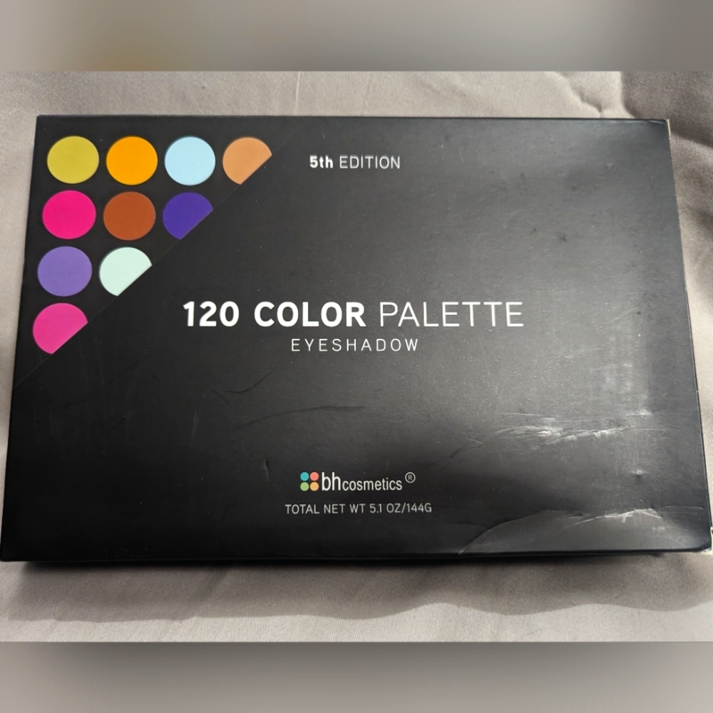 BH Cosmetics 120 color eyeshadow palette 5th edition
